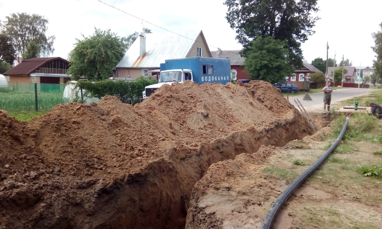 О строительстве распределительных сетей водоснабжения и водоотведения (канализации) в существующих районах индивидуальной жилой застройки